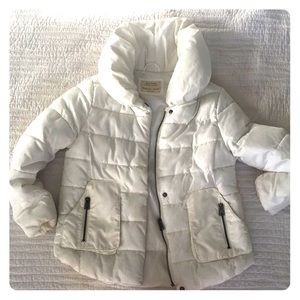 Amazing White Zara Puffer!